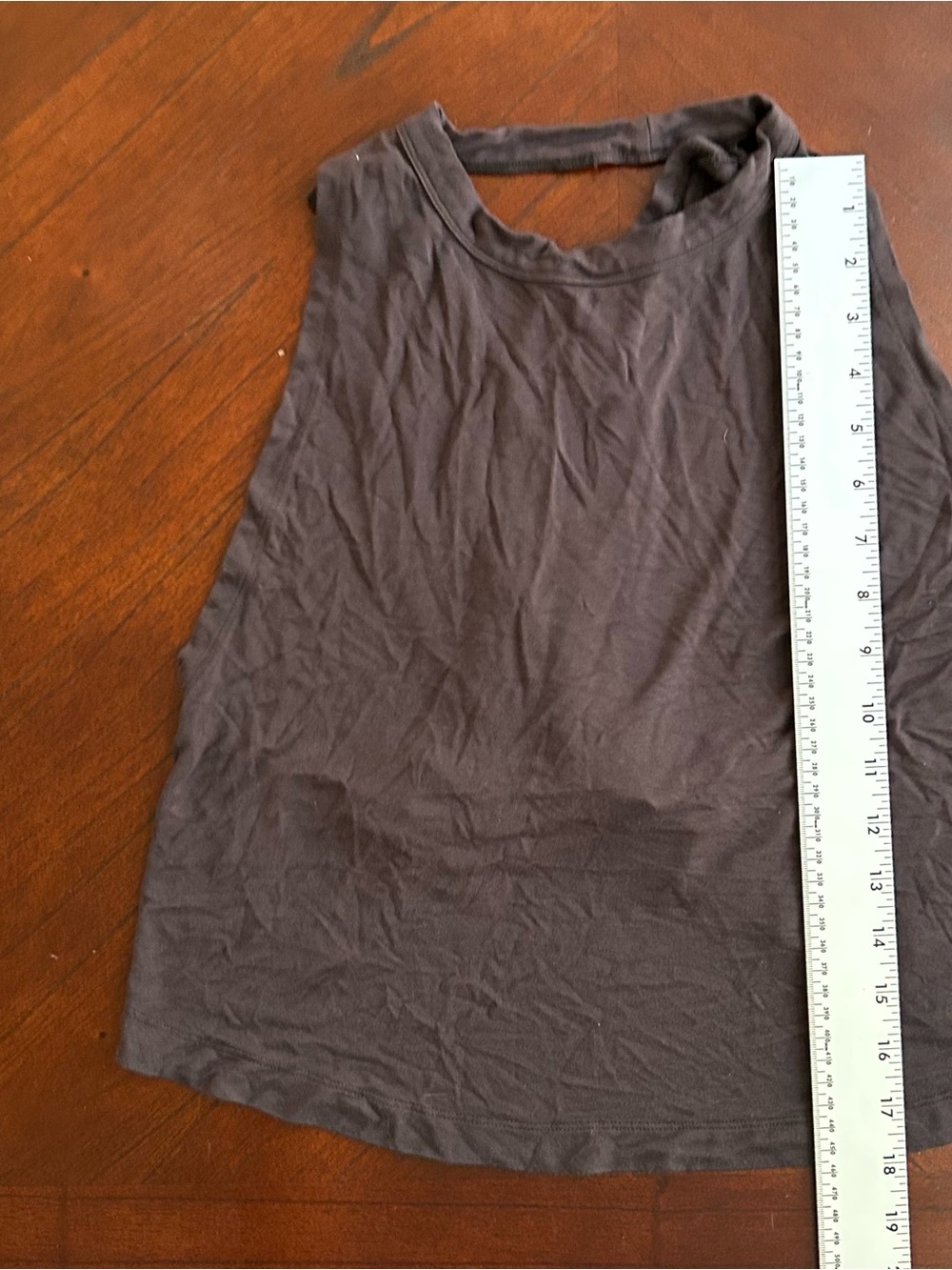 Niyama Sol brown Crisscross Back Crop Tank size S - Picture 4 of 7